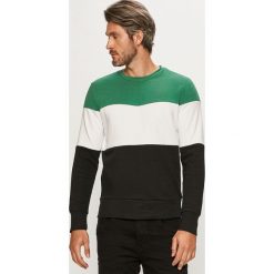 Brave Soul - Bluza. Zielone bluzy męskie Brave Soul, s, bez wzorów, z bawełny, z okrągłym kołnierzem, bez rękawów, bez kaptura. Za 79,90 zł.