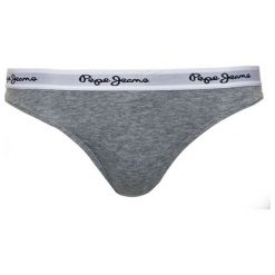 Pepe Jeans Damskie Stringi Dixie M Szary. Szare stringi damskie Pepe Jeans, m, bez wzorów, z bawełny. Za 54,90 zł.