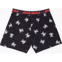 Bokserki Star Wars - Czarny. Czarne bokserki męskie Reserved, z motywem z bajki. Za 39,99 zł.