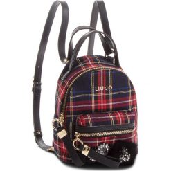 Plecaki damskie: Plecak LIU JO - S Backpack Brentac N68066 T7811 Tartan Nero/Red V9644