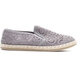Buty sportowe dziewczęce: Szare Espadryle High Enough