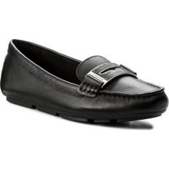 Mokasyny CALVIN KLEIN - Luna E6638 Black. Czarne mokasyny damskie Calvin Klein, z aplikacjami, ze skóry, bez obcasa, na płaskiej podeszwie, bez zapięcia. W wyprzedaży za 429,00 zł.