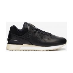 New Balance 2017 Tenisówki Czarny. Czarne trampki męskie New Balance, bez wzorów, ze skóry, bez zapięcia. Za 688,95 zł.