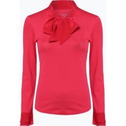 Marc Cain Collections - Damska koszulka z długim rękawem z domieszką jedwabiu, różowy. Czerwone t-shirty damskie Marc Cain Collections, z dżerseju. Za 899,95 zł.