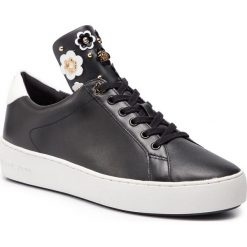 Sneakersy MICHAEL MICHAEL KORS - Mindy Lace Up 43S8MNFS2L Blk/Opticwht. Czarne półbuty damskie marki MICHAEL Michael Kors, ze skóry ekologicznej. Za 779,00 zł.