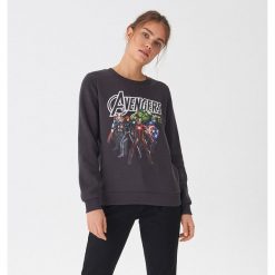Bluza Avengers - Szary. Szare bluzy damskie House, s, z motywem z bajki, bez rękawów, bez kaptura. Za 79,99 zł.