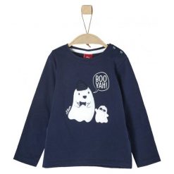 S.Oliver Koszulka Chłopięca 74 Niebieska. Niebieskie t-shirty chłopięce z długim rękawem S.Oliver. Za 69,00 zł.