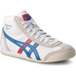 Sneakersy ASICS - ONITSUKA TIGER Mexico Mid Runner DL409 White/Daphne 0143. Białe półbuty damskie Asics, ze skóry. W wyprzedaży za 359,00 zł.
