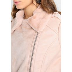 Kurtki damskie: Dorothy Perkins Petite PINK SHEARLING JACKET Kurtka ze skóry ekologicznej pink