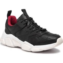 Sneakersy TOMMY HILFIGER - Chunky Leather Trainer FM0FM02151 Black 990. Czarne sneakersy męskie TOMMY HILFIGER, na co dzień, bez wzorów, ze skóry ekologicznej, bez zapięcia. W wyprzedaży za 389,00 zł.