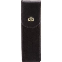 Etui na długopisy. Czarne etui damskie Wittchen, ze skóry. W wyprzedaży za 99,90 zł.