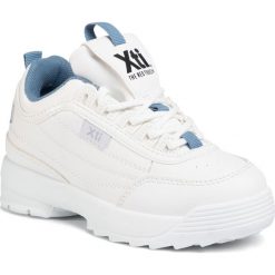 Sneakersy XTI - 57170 Blue. Białe półbuty dziewczęce Xti, na sznurówki. W wyprzedaży za 139,00 zł.