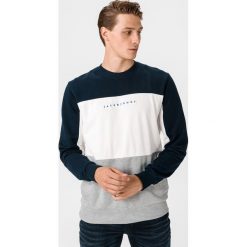 Jack & Jones Pro Bluza Niebieski Biały. Niebieskie bluzy męskie Jack & Jones, xl, bez wzorów, z bawełny, bez kołnierzyka, bez rękawów, bez kaptura. Za 157,95 zł.