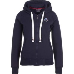 Bluza w kolorze granatowym. Niebieskie bluzy damskie Peak Mountain, m, bez wzorów, z kapturem, bez rękawów, bez kaptura. W wyprzedaży za 107,95 zł.
