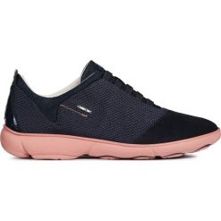 Geox Nebula Tenisówki Czarny. Czarne trampki i tenisówki damskie Geox, ze skóry. Za 619,95 zł.