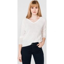 Vero Moda Lexa Sweter Biały. Białe bluzy damskie Vero Moda, m, bez wzorów, z bawełny, bez rękawów, bez kaptura. Za 109,95 zł.