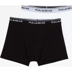 Komplet 2 par bokserek basic. Szare bokserki męskie Pull&Bear, bez wzorów. Za 59,90 zł.