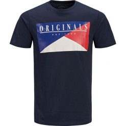 Jack&Jones Pánské tričko Jorart Brook Tee Ss Crew Neck Slim Total Eclipse (rozmiar S). Koszulki męskie Jack&Jones, s, bez wzorów, bez kołnierzyka, bez rękawów. W wyprzedaży za 38,00 zł.