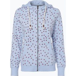 Bluzy damskie: Marie Lund – Damska bluza rozpinana, niebieski