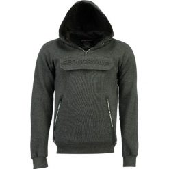 Geographical Norway bluza męska Gymsport XL ciemnoszara. Szare bluzy męskie Geographical Norway, xl, bez wzorów, z kapturem, bez rękawów, z kapturem. Za 179,00 zł.
