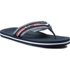 Japonki PEPE JEANS - Off Beach Chambray PMS90065 Chambray 564. Niebieskie klapki męskie Pepe Jeans, bez wzorów, z jeansu. Za 129,00 zł.