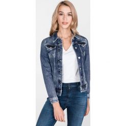 Pepe Jeans Thrift Kurtka Niebieski. Niebieskie kurtki damskie Pepe Jeans, na wiosnę, s, bez wzorów, z bawełny, vintage, bez kaptura. Za 533,95 zł.