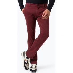 BOSS Casual - Spodnie męskie – Schino-Regular D, czerwony. Czerwone spodnie męskie marki BOSS Casual, na co dzień, m, bez wzorów, z jeansu, eleganckie. Za 299,95 zł.