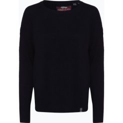 Superdry - Sweter damski z dodatkiem kaszmiru, niebieski. Niebieskie swetry klasyczne damskie Superdry, s, z dzianiny. Za 299,95 zł.