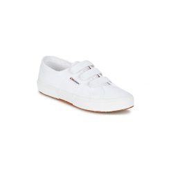 Buty Superga 2750 COT3 VEL U. Białe trampki i tenisówki damskie Superga, bez wzorów, bez zapięcia. Za 299,00 zł.