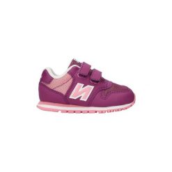 Buty Dziecko New Balance 500. Różowe trampki dziewczęce New Balance, bez wzorów, bez zapięcia. Za 161,49 zł.