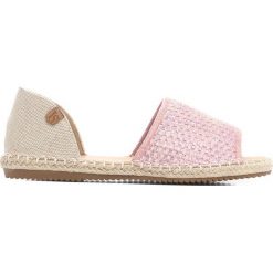 Różowe Espadryle Integrated. Różowe espadryle damskie Multu, bez wzorów, bez obcasa. Za 29,99 zł.