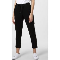 Opus - Damskie spodnie dresowe – Melisa SP, czarny. Czarne spodnie damskie Opus, z dresówki, eleganckie. Za 329,95 zł.