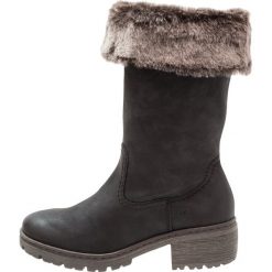 Buty zimowe damskie: Rieker Śniegowce schwarz/sigaro
