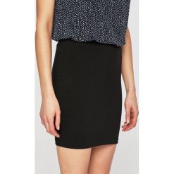 Tally Weijl - Spódnica. Czarne spódniczki damskie xs, z elastanu, casualowe, z podwyższonym stanem, mini, ołówkowe. W wyprzedaży za 59,90 zł.