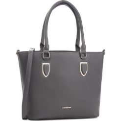 Torebka MONNARI - BAG0750-019 Grey. Brązowe torebki klasyczne damskie marki Monnari, w paski, z materiału, średnie. W wyprzedaży za 199,00 zł.