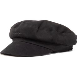 Czapka z daszkiem CALVIN KLEIN - Embroidery Logo Baker Hat K60K606729 BAX. Czarne czapki damskie Calvin Klein, bez wzorów, z bawełny. Za 229,00 zł.