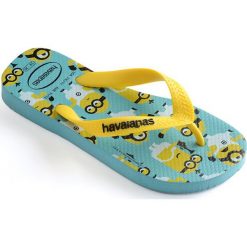 Havaianas - Japonki dziecięce Minions. Szare klapki chłopięce marki Havaianas, z materiału. Za 89,90 zł.