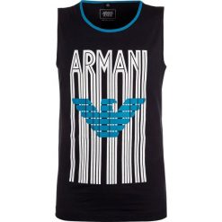 Bluzki dziewczęce: Armani Junior CANOTTA Top blu