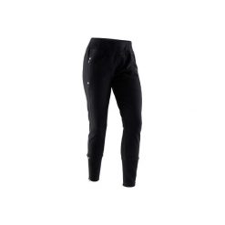 Spodnie dresowe slim Gym & Pilates 500 Bluza damskie. Czarne bluzy damskie marki DOMYOS, xs, z elastanu. Za 84,99 zł.