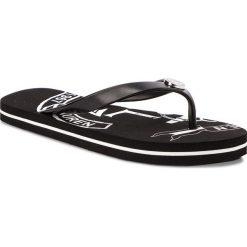 Chodaki damskie: Japonki LAUREN RALPH LAUREN - Elissa II 802689940001 Blk/Wht