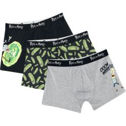 Rick And Morty Portal Bokserki wielokolorowy. Szare bokserki męskie marki Rick And Morty, z nadrukiem. Za 121,90 zł.