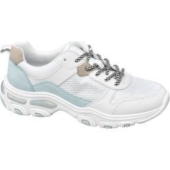 Sneakersy damskie Venice białe. Białe sneakersy damskie marki Venice, z materiału. Za 139,90 zł.