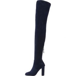 Buty zimowe damskie: Steve Madden BLAZIN Kozaki na obcasie navy