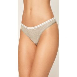 Calvin Klein Underwear - Stringi Ck One (2 pack). Białe majtki damskie Calvin Klein Underwear, m, z elastanu. W wyprzedaży za 79,90 zł.