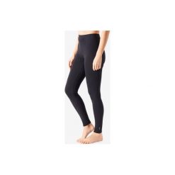 Legginsy Gym & Pilates Fit+500 damskie. Szare legginsy damskie NYAMBA, s, bez wzorów, z elastanu. Za 39,99 zł.