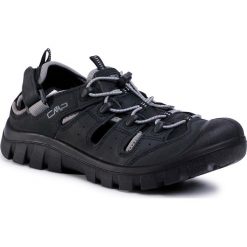 Sandały CMP - Avior Hiking Sandal 39Q9657 Nero U901. Czarne sandały męskie CMP, ze skóry, bez zapięcia. Za 299,00 zł.