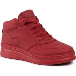 Sneakersy CAMPER - Runner Up K400387-001 Red. Czerwone półbuty damskie Camper, bez wzorów, ze skóry, bez obcasa, na płaskiej podeszwie, bez zapięcia. Za 489,00 zł.