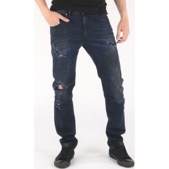 Diesel Thommer Dżinsy Niebieski. Niebieskie jeansy męskie Diesel, bez wzorów. Za 1024,95 zł.