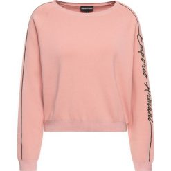 Sweter Emporio Armani 6G2MU3 2M12Z 0312. Różowe swetry damskie Emporio Armani, m, bez wzorów, klasyczne, bez rękawów, bez kaptura. W wyprzedaży za 419,00 zł.