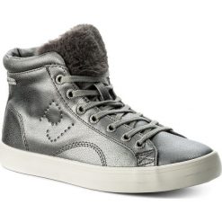 Sneakersy PEPE JEANS - Clinton Sally PLS30574 Silver 934. Szare półbuty damskie Pepe Jeans, z jeansu. W wyprzedaży za 159,00 zł.